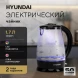 Чайник электрический Hyundai HYK-G2011 1.7л. 2200Вт черный корпус: стекло/пластик