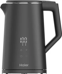 Чайник электрический Haier HK-503 1.7л. 2200Вт черный корпус: пластик (FM04WQD00RU)