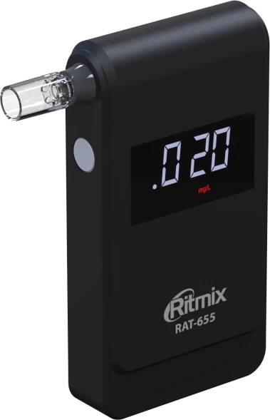 Алкотестер Ritmix RAT-655 электрохимический черный