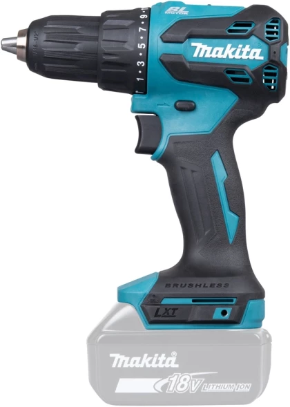 Дрель-шуруповерт Makita DHP490Z аккум. патрон:быстрозажимной