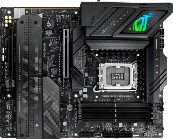 Материнская плата Asus ROG STRIX B860-F GAMING WIFI Soc-1851 Intel B860 4xDDR5 ATX AC`97 8ch(7.1) 2.5Gg RAID+HDMI