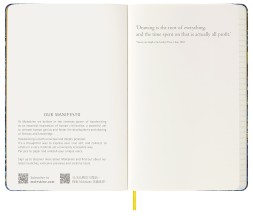 Блокнот Moleskine LIMITED EDITION VAN GOGH MUSEUM SKQP060VANGOGH Large 130х210мм 240стр. линейка твердая обложка синий