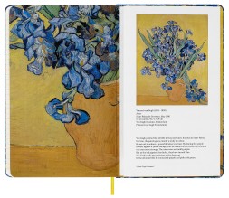Блокнот Moleskine LIMITED EDITION VAN GOGH MUSEUM SKQP060VANGOGH Large 130х210мм 240стр. линейка твердая обложка синий