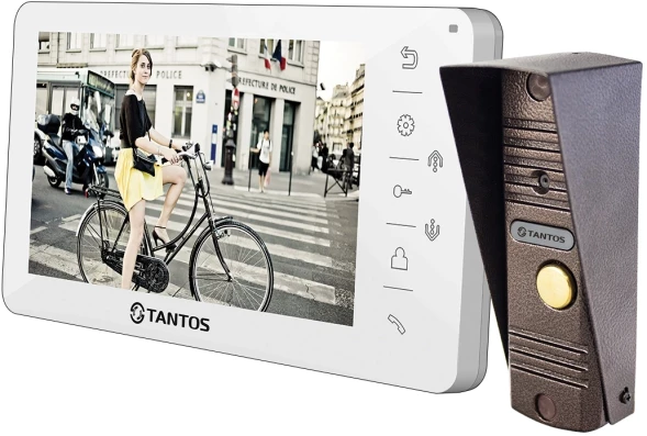 Комплект домофона Tantos Amelie kit белый
