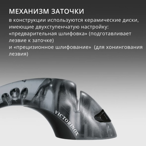 Точилка Victorinox Ceramic для кухонных ножей черный (7.8721.3)