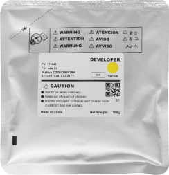 Девелопер Cet CET171048 (IU-217Y) (новая совместимая) для Konica-Minolta Bizhub C227i/C257i/C287i 90000стр.