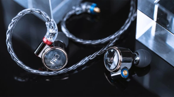 Наушники вкладыши Fiio FD3 1.2м черный/медный проводные в ушной раковине (80001656)