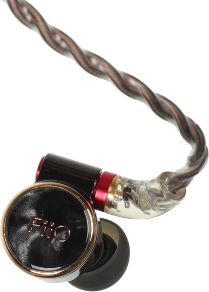 Наушники вкладыши Fiio FD3 1.2м черный/медный проводные в ушной раковине (80001656)