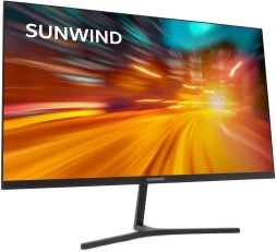 Монитор SunWind 23.8&amp;quot; SM-24FI401 черный IPS LED 1ms 16:9 HDMI матовая 250cd 178гр/178гр 1920x1080 180Hz G-Sync FreeSync DP FHD 2.79кг