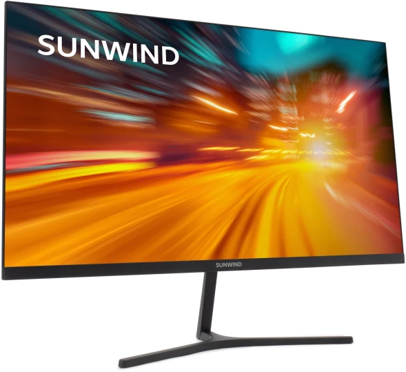 Монитор SunWind 23.8&amp;quot; SM-24FI401 черный IPS LED 1ms 16:9 HDMI матовая 250cd 178гр/178гр 1920x1080 180Hz G-Sync FreeSync DP FHD 2.79кг