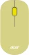 Мышь Acer OMR205 зеленый/желтый оптическая 1200dpi беспров. USB для ноутбука 3but (ZL.MCEEE.02J)