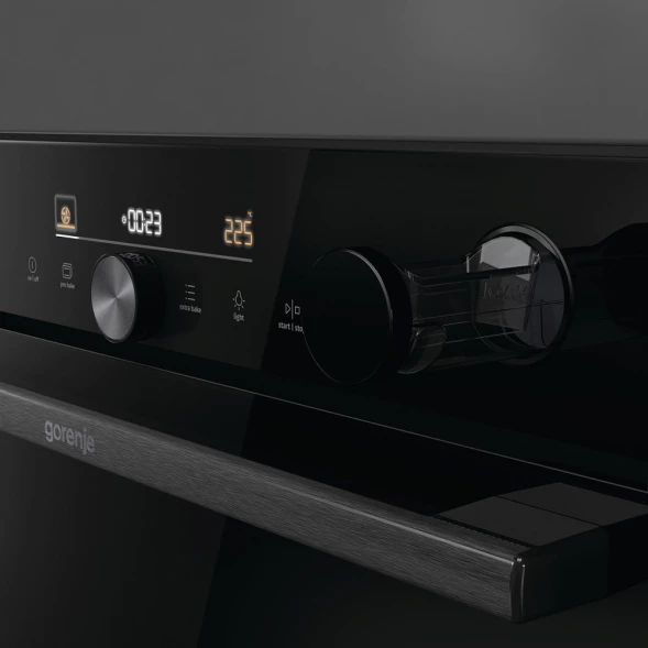 Духовой шкаф Электрический Gorenje BSA6747DGWI черный