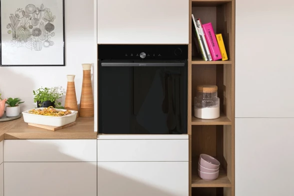 Духовой шкаф Электрический Gorenje BSA6747DGWI черный