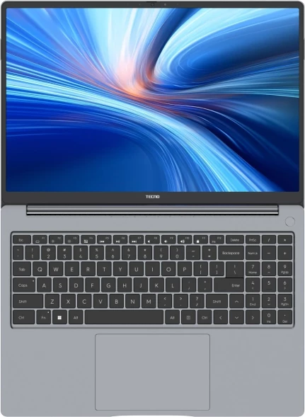 Ноутбук Tecno MegaBook T16 Core i5 13420H 16Gb SSD512Gb Intel UHD Graphics 16&amp;quot; IPS FHD+ (1920x1200) без ОС 64 grey WiFi BT Cam 6460mAh (T16RA-NEG0)
