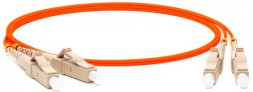 Патч-корд Lanmaster TWT-2LC-2LC/OM2-2.0 2x50/125 OM2 LC дуплекс-LC дуплекс 2м LSZH оранжевый