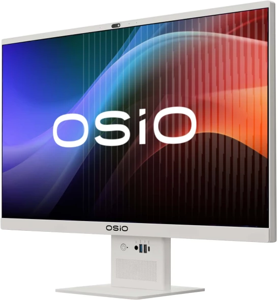 Моноблок Osio BaseLine B240i-018w 23.8&amp;quot; Full HD i5 1235U (1.3) 16Gb SSD512Gb Iris Xe без ОС GbitEth WiFi BT 84W Cam белый 1920x1080 (RUS)