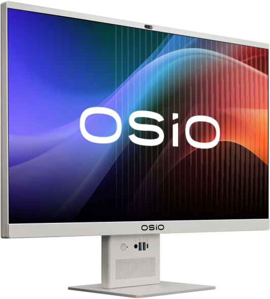 Моноблок Osio BaseLine B240i-018w 23.8&amp;quot; Full HD i5 1235U (1.3) 16Gb SSD512Gb Iris Xe без ОС GbitEth WiFi BT 84W Cam белый 1920x1080 (RUS)