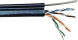 Кабель информационный Lanmaster TWT-5EUTP-OUT-TR кат.5E UTP 4 пары 24AWG PE внешний 305м черный