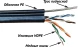 Кабель информационный Lanmaster TWT-5EUTP-OUT-TR кат.5E UTP 4 пары 24AWG PE внешний 305м черный