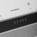 Вытяжка встраиваемая Hyundai HBB 6033 BK черный управление: кнопочное (1 мотор)