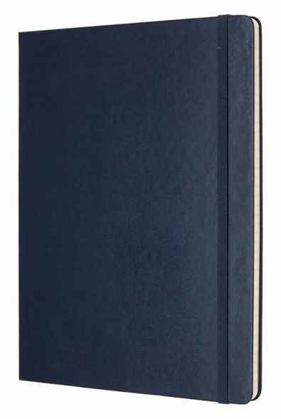 Блокнот Moleskine CLASSIC QP090B20 XLarge 190х250мм 192стр. линейка твердая обложка синий