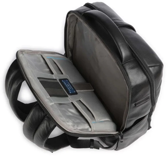Рюкзак мужской Piquadro Russel CA6766W137/N черный натур.кожа