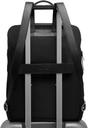 Рюкзак женский Piquadro Lyra CA7042W92T/N черный нейлон/натур.кожа