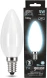 Лампа филам. Gauss Filament 5Вт цок.:E14 свеча 220B 4100K св.свеч.бел.нейт. (упак.:1шт) (103201205)