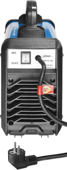 Сварочный аппарат Зубр ЗАС-Т3-190 инвертор ММА DC 7.5кВт