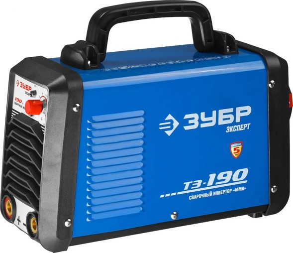 Сварочный аппарат Зубр ЗАС-Т3-190 инвертор ММА DC 7.5кВт