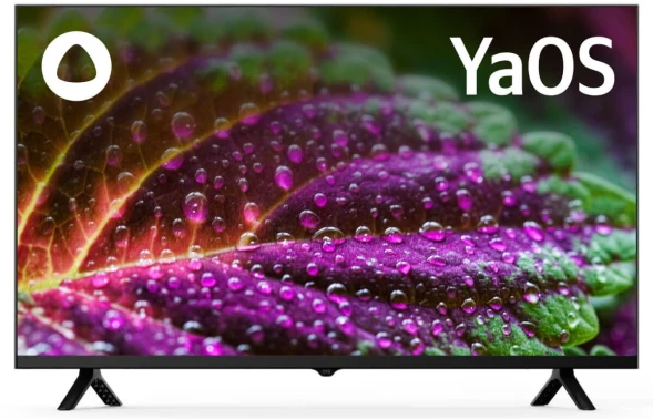 Телевизор LED Starwind 32&amp;quot; SW-LED32SG305 Яндекс.ТВ Frameless черный/черный HD 60Hz DVB-T DVB-T2 DVB-C DVB-S DVB-S2 USB WiFi Smart TV