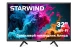 Телевизор LED Starwind 32&amp;quot; SW-LED32SG305 Яндекс.ТВ Frameless черный/черный HD 60Hz DVB-T DVB-T2 DVB-C DVB-S DVB-S2 USB WiFi Smart TV
