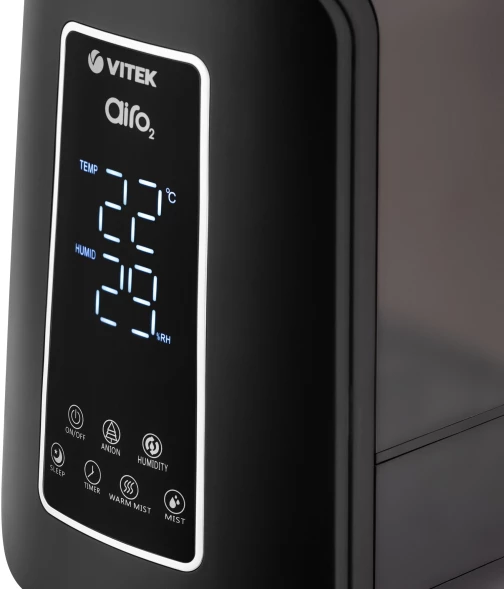 Увлажнитель воздуха Vitek VT-2340 85Вт (ультразвуковой) черный