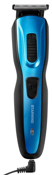 Машинка для стрижки Starwind SHC 4379 синий/черный 3Вт (насадок в компл:9шт)