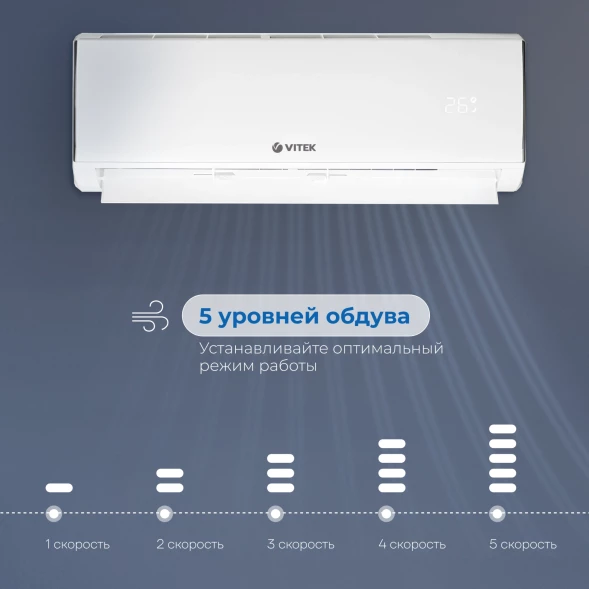 Сплит-система Vitek VT-2501 белый