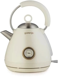 Чайник электрический Gorenje K17CD 1.7л. 2200Вт бежевый корпус: металл/пластик
