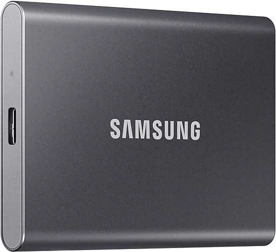 Накопитель SSD Samsung USB-C 2Tb MU-PC2T0T/WW T7 1.8&amp;quot; черный