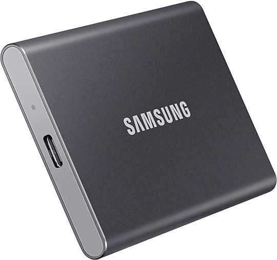 Накопитель SSD Samsung USB-C 2Tb MU-PC2T0T/WW T7 1.8&amp;quot; черный