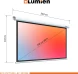 Экран Lumien 84&amp;quot; 137x192см Eco Picture LEP-100126 16:9 настенно-потолочный рулонный белый