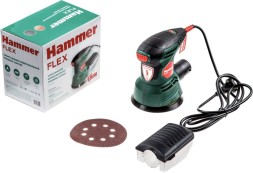 Эксцентриковая шлифмашина Hammer OSM260 260Вт D125мм (576781)