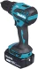 Дрель-шуруповерт Makita DHP490SFJ аккум. патрон:быстрозажимной (кейс в комплекте)