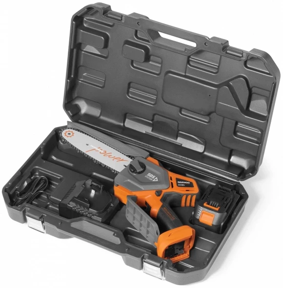 Цепная пила Daewoo DACS 821Li SET аккум. дл.шины:8&amp;quot; (20cm) 1аккум. 5Ач ЗУ