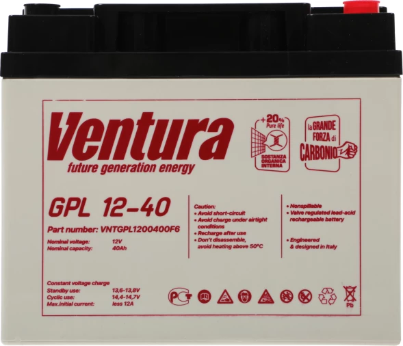 Батарея для ИБП Ventura GPL 12-40 12В 40Ач