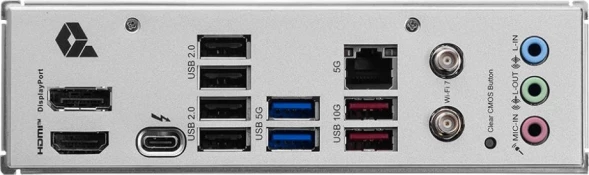 Материнская плата MSI PRO B860-P WIFI Soc-1851 Intel B860 4xDDR5 ATX AC`97 8ch(7.1) 5Gigabit RAID+HDMI+DP