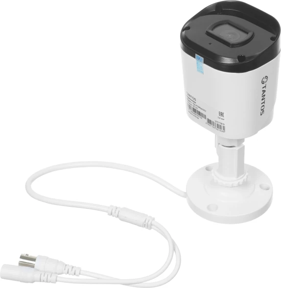 Камера видеонаблюдения аналоговая Tantos TSc-P1080pUVCf 2.8-2.8мм HD-CVI HD-TVI цв. корп.:белый/черный (00-00169712)