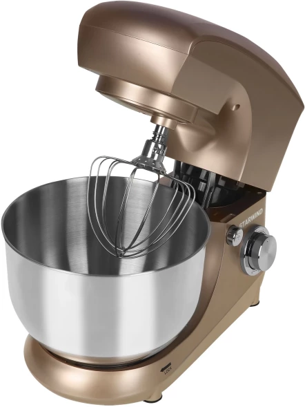 Миксер планетарный Starwind SPM5181 1300Вт золотистый