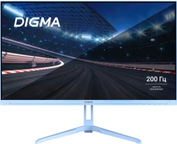 Монитор Digma 23.8&amp;quot; Overdrive 24P410F голубой IPS LED 2ms 16:9 HDMI матовая 300cd 178гр/178гр 1920x1080 200Hz G-Sync FreeSync DP FHD USB 3.7кг