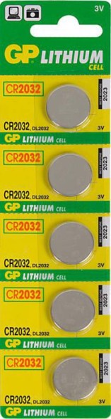 Батарея GP Lithium CR2032 (5шт)