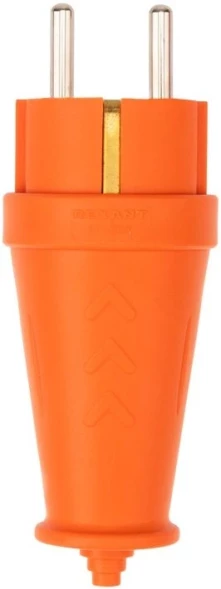 Вилка Rexant 111-202 оранжевый