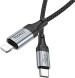Кабель Hoco X102 Fresh iP USB-C-Lightning (m) 1м черный коробка